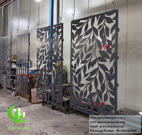 Latest company Solutions about 해안 내구성: 말디브 리조트 프로젝트용 레이저 절단 알루미늄 AC 스크린