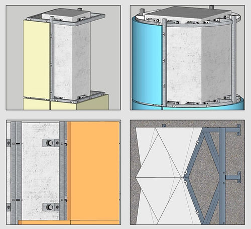 에 대한 최신 회사 뉴스 금속 정면 알루미늄 클래싱을 설치하는 방법