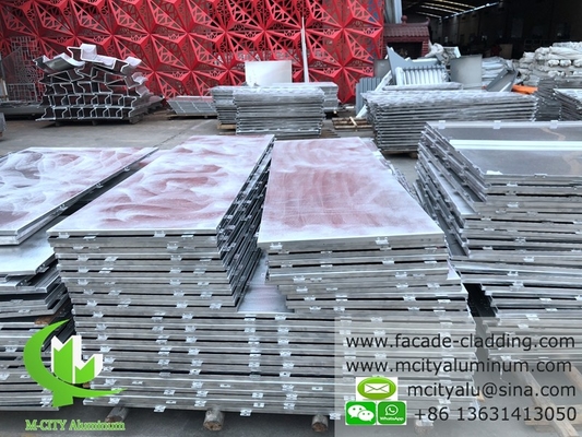 3mm 금속 가루 외부 금속 정면 패널 고체 벽 가루 알루미늄