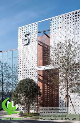 건축 3003 알루미늄 정면 시스템