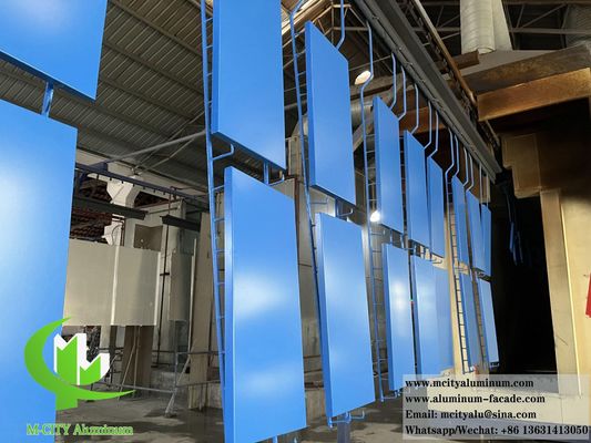 좋은 가격 PVDF 코팅과 사용자 정의 가능한 정면 디자인에 대한 20 년 보증과 함께 건축 알루미늄 벽 천장 온라인으로
