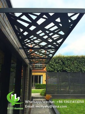 좋은 가격 외관용 3mm 분체 도장 알루미늄 타공 패널 (맞춤형 패턴 포함) 온라인으로