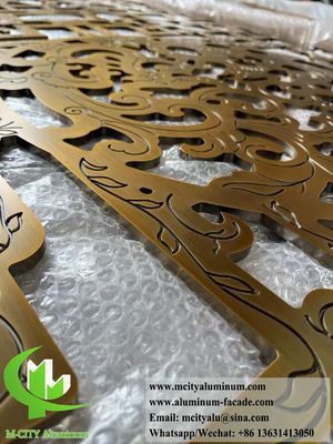 좋은 가격 레이저 절단 알루미늄 스크린 금속 파티션 온라인으로