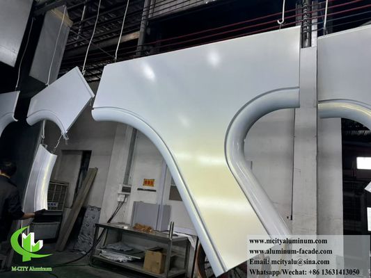 좋은 가격 옥외용 천공 디자인의 분체 도장 알루미늄 외벽 패널 1200x2400mm 온라인으로