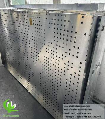 통합 LED 하우징 및 CNC 레이저 컷 패턴이 적용된 맞춤형 천공 백라이트 알루미늄 천장 시스템