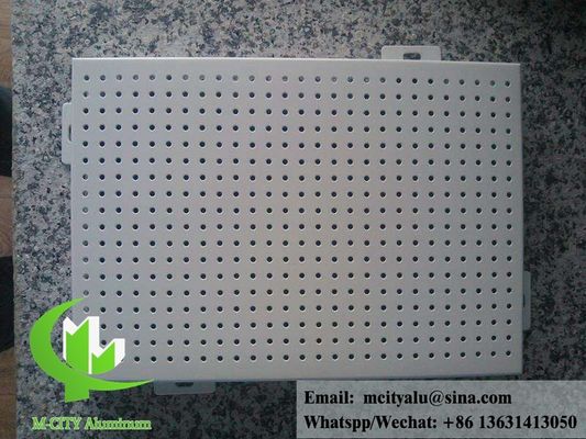 좋은 가격 외형 둥근 구멍 perforated 금속 판 aluminum panel for facade or ceiling 온라인으로