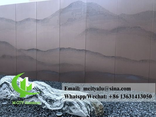 좋은 가격 건축용 알루미늄 패널, 표면 부착용으로 구멍을 뚫고 온라인으로