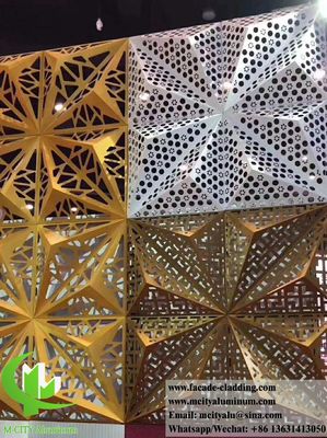 품질  Customized 3D aluminum facade panel with powder coated RAL color options and CNC cutting for building exteriors 공장