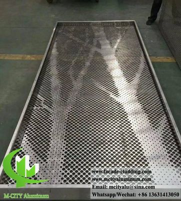 좋은 가격 커튼 벽에 맞춤형 RAL 색상을 가진 3mm 파우더 코팅 알루미늄 정면 클래딩 패널 온라인으로