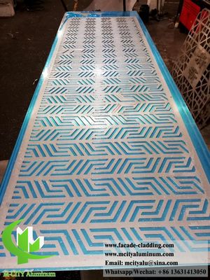 좋은 가격 외벽 및 클래딩용 맞춤형 패턴의 분체 도장 천공 알루미늄 스크린 1200x2400mm 온라인으로