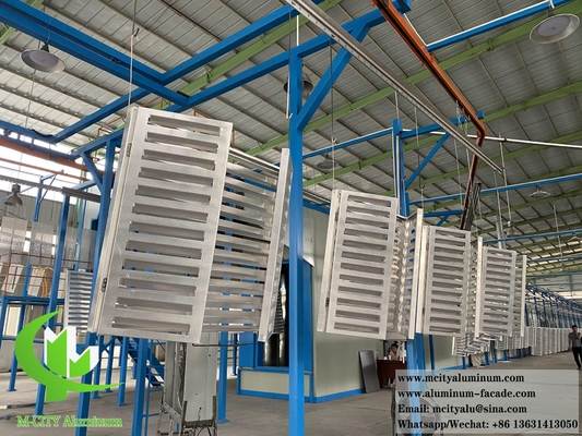 알루미늄 스크린 열 펌프 커버 Outdoor Decoration To Protect AC