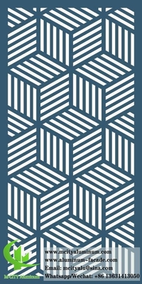 외벽 장식용 PVDF 코팅 금속 클래싱 패널 알루미늄 장판