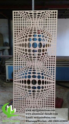 레이저 절단 금속 스크린 천장용 알루미늄 패널