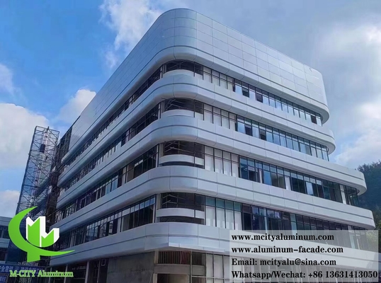 금속 벽 엽 Aluminium Sheet 3.0mm 두께 PVDF 코팅