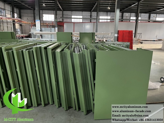 금속 벽 엽 Aluminium Sheet 3.0mm 두께 PVDF 코팅
