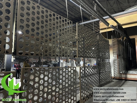 1.5-20mm 두께의 알루미늄 구멍 패널, B2B 구매를 위한 다양한 색상