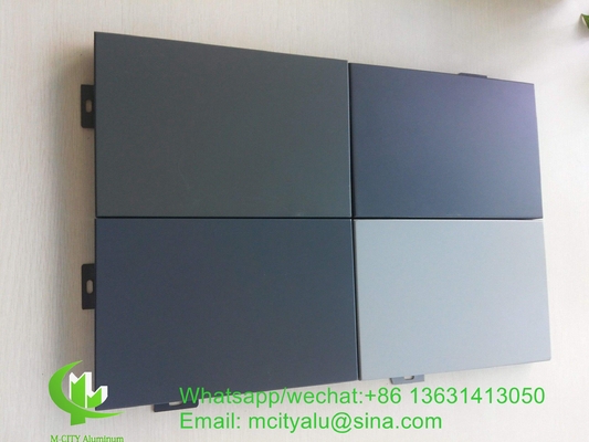 전면 커튼 벽에 적용되는 알루미늄 단판 접착판, 2.0mm, 2.5mm, 3.0mm 벽판