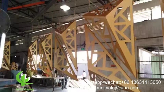 CNC 레이저 절단 패널 구멍 패널 3mm 창을위한 금속 알루미늄 패널