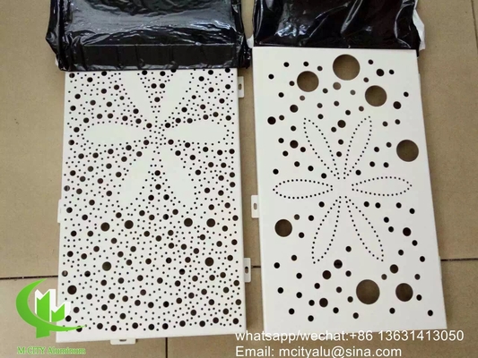정면 커튼 벽에 pvdf 마무리 된 주문 제작 알루미늄 패널 클래딩 패널