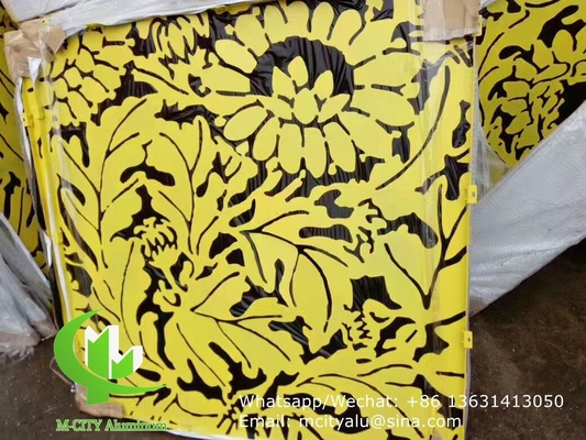 커튼 벽 패널 공급자 파우더 코팅 알루미늄 CNC perforated 장식판
