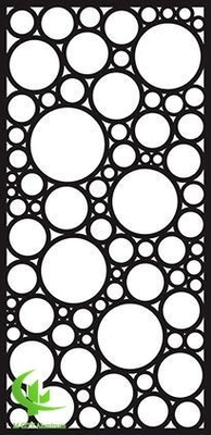 울타리 장식용 알루미늄 레이저 절단 패널 시트 perforated wall panel