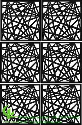 울타리 장식용 알루미늄 레이저 절단 패널 시트 perforated wall panel