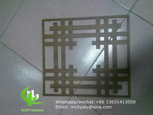 3mm 알루미늄 클래싱 패널, pvdf 마감