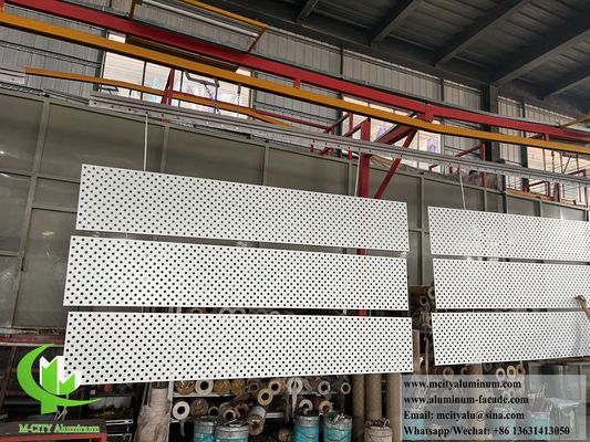 금속 클래딩 알루미늄 3mm 맞춤형 디자인 크기와 색상