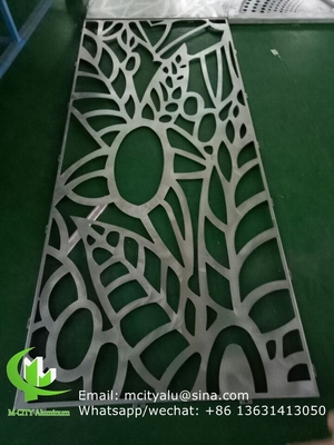 금속 알루미늄 고형 패널 정면 클래싱 커튼 벽 정면 장식용 2.5mm 두께의 굽기 장판