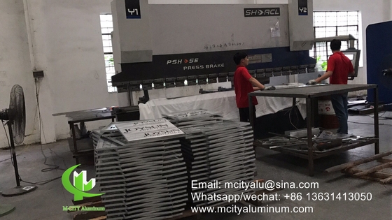 중국 알루미늄 CNC 레이저 절단 장식판 광고판