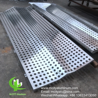 금색 금속 알루미늄 perforated facade cladding for facade exterior cladding 금속 알루미늄 perforated facade cladding for facade exterior cladding