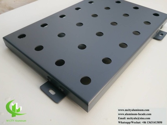 모든 건물용 맞춤형 알루미늄 표면 클래싱 3D 디자인 구멍 CNC gravure