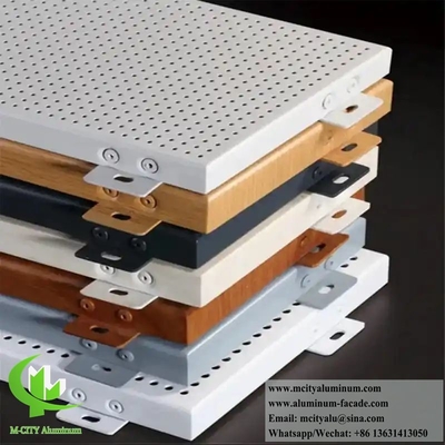 모든 건물용 맞춤형 알루미늄 표면 클래싱 3D 디자인 구멍 CNC gravure