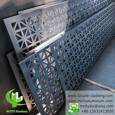 PVDF 금속 장장 공급자 구멍이 뚫린 금속 스크린 외부 내부 벽 장장