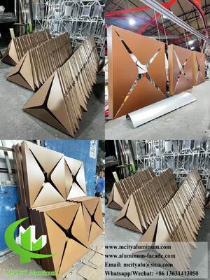 맞춤형 레이저 컷 알루미늄 천장 패널, 상업 및 고급 인테리어의 품격을 높이다