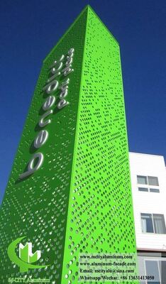 건축 3003 알루미늄 정면 시스템