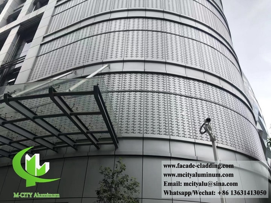 외관용 금속 엽 Aluminium facade cladding for facade exterior cladding 외관용 전면 엽 Aluminium sheet 외관용 전면 엽 Aluminium sheet