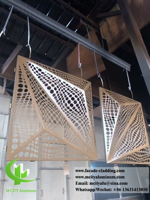 CNC Architectural perforated sheet metal Outdoor aluminum sheet facade cladding 3mm folded (CNC 건축물 perforated sheet metal) 옥외 알루미늄 시트 프래시드 클래딩 3mm 접힌
