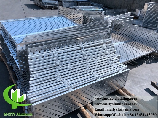 외관 벽 천장 금속 정면 알루미늄 패널 perforated sheet 공급 업체 중국