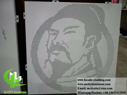 cnc 절단 알루미늄 패널 파우더 코팅