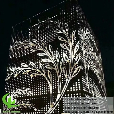 금속 정면 뚫린 알루미늄 판 안티 강철 가루 공급 업체 중국