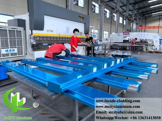PVDF 금속 가루 금속 표면 벽 가루를 위한 알루미늄 가루 패널