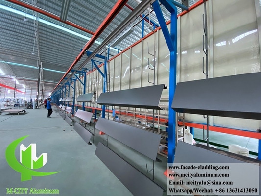 PVDF 금속 가루 금속 표면 벽 가루를 위한 알루미늄 가루 패널
