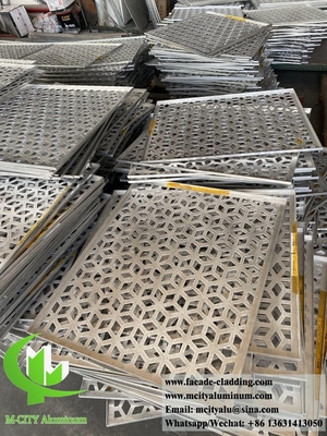 외관 건물 외관 장식용 알루미늄 벽 패널 cnc 조각 패널