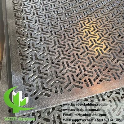 CNC 레이저 절단 정원 울타리 알루미늄 스크린 건물 장식용 조각 금속 패널 중국 4mm 두께
