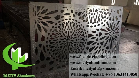 PVDF 코팅으로 건축 금속 판 알루미늄 장식 스크린