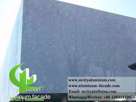 건축 뚫기 금속 스크린 벽 장식 장식 알루미늄 장판