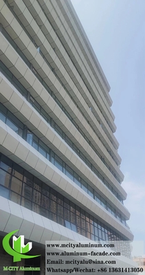 건축 벽 덮개 금속 판 알루미늄 패널 PVDF 코팅