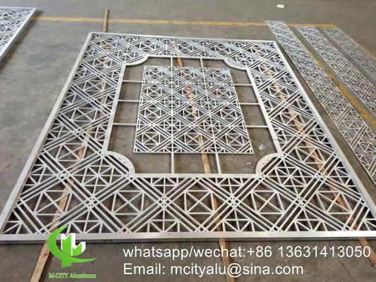 좋은 가격 1000x2000mm 크기의 전면과 커튼 벽에 맞춤형 패턴을 가진 PVDF 마감 알루미늄 클래딩 패널 온라인으로