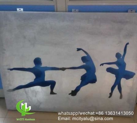 좋은 가격 맞춤형 RAL 색상 및 외관 장식용 1000x2000mm 크기의 분체 도장 알루미늄 클래딩 패널 온라인으로